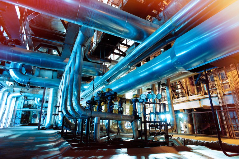 Industrial,Zone,,Steel,Pipelines,,Valves,And,Ladders Industrial zone, Steel pipelines, valves and ladders